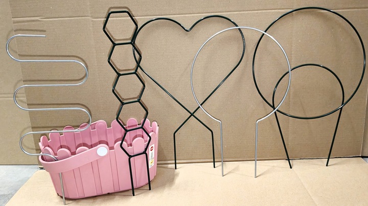 Podpora do kwiatów doniczkowych drabinka tyczka palik 3szt zielona storczyk