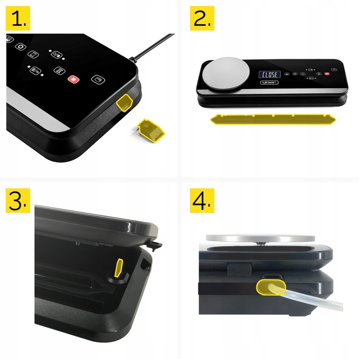 Zgrzewarka próżniowa Pakowarka żywności Yoer AUTOMATYCZNA +Akcesoria