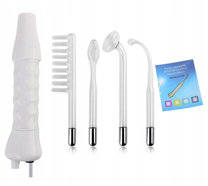 Darsonval elektrostymulacja włosów skóry 4 peloty