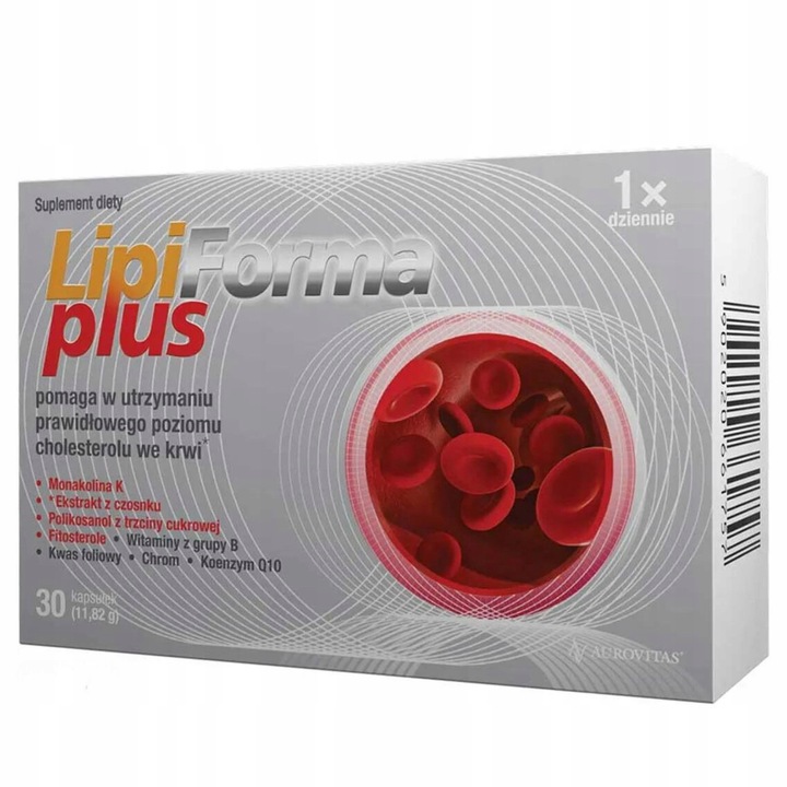Lipiforma plus < 3 mg Monokaliny K 30 kaps.