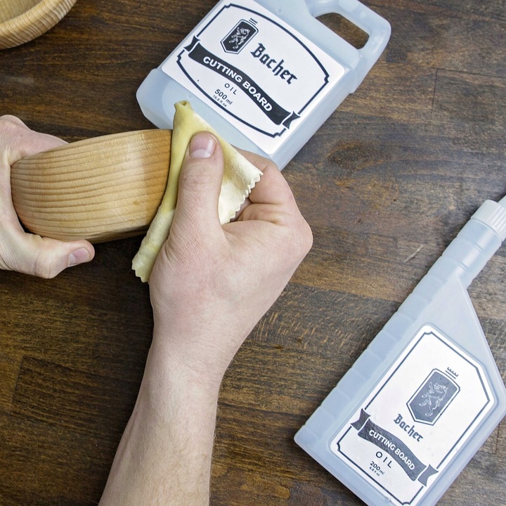 Olej do drewna, desek do krojenia, blatów kuchennych BACHER 200ml