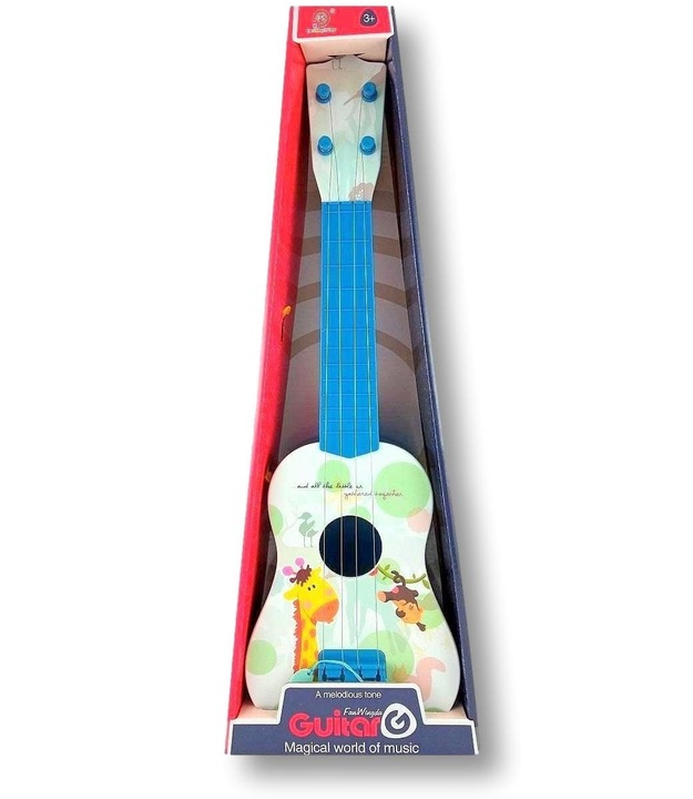 GITARA DLA DZIECI DUŻA 55CM UKULELE GRA INSTRUMENT