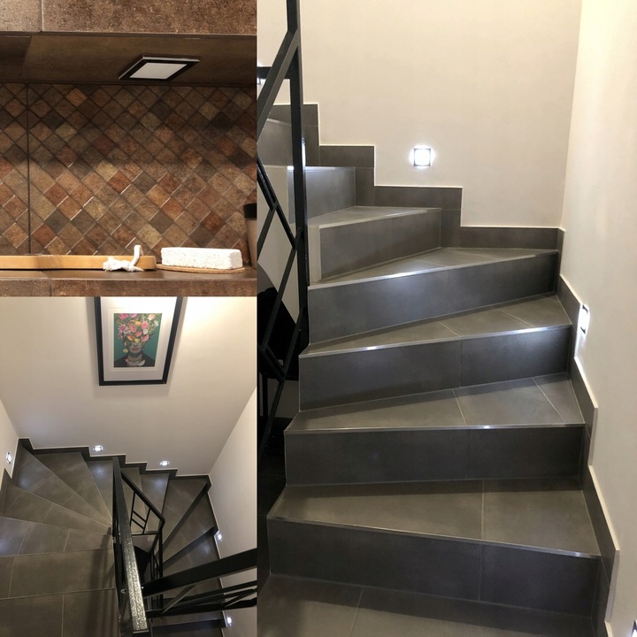 Oprawa schodowa oświetlenie schodowe lampka na schody LED 230V Q1