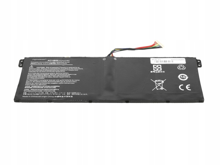 Bateria AC14B3K AC14B7K AC14B8K do laptopa Acer 55Wh