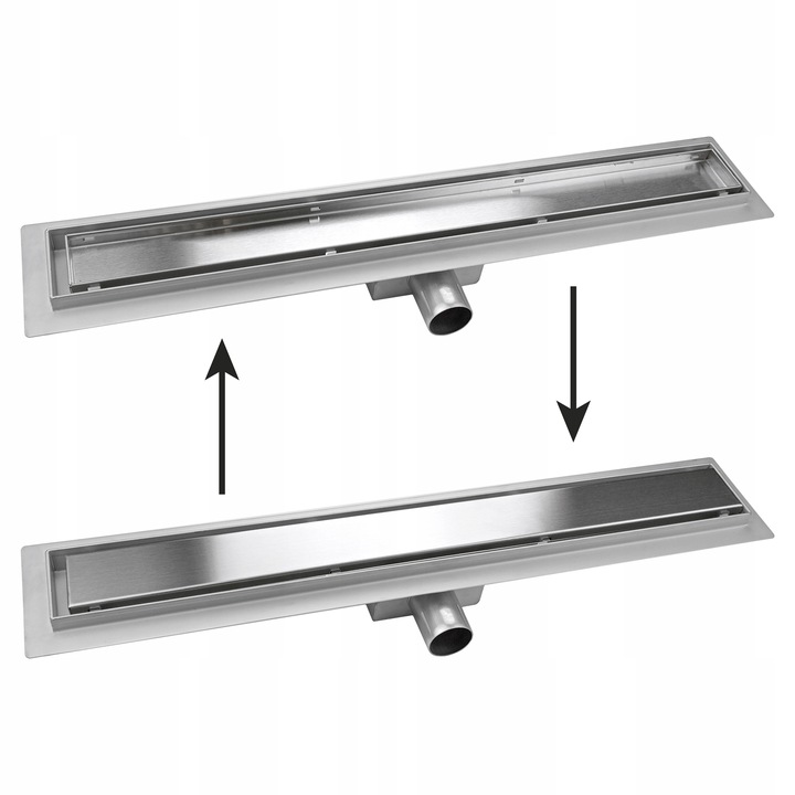 VETTÄ 2w1 ODPŁYW LINIOWY 80cm NISKI SYFON 52mm WYSOKA PRZEPUSTOWOŚĆ