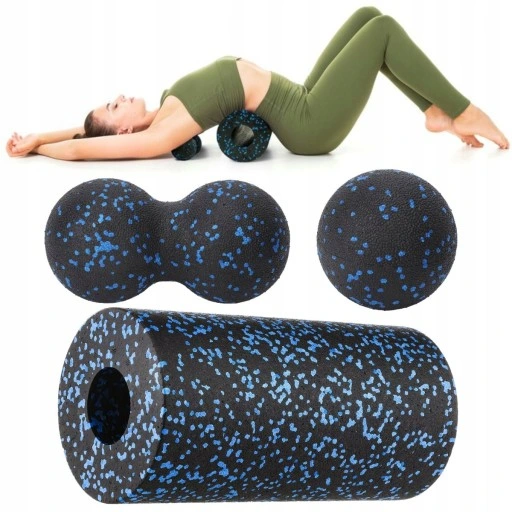 ROLLER WAŁEK ROLKA PIŁKA DUOBALL DO MASAŻU ROLOWANIA CIAŁA PLECÓW NÓG EPP 3