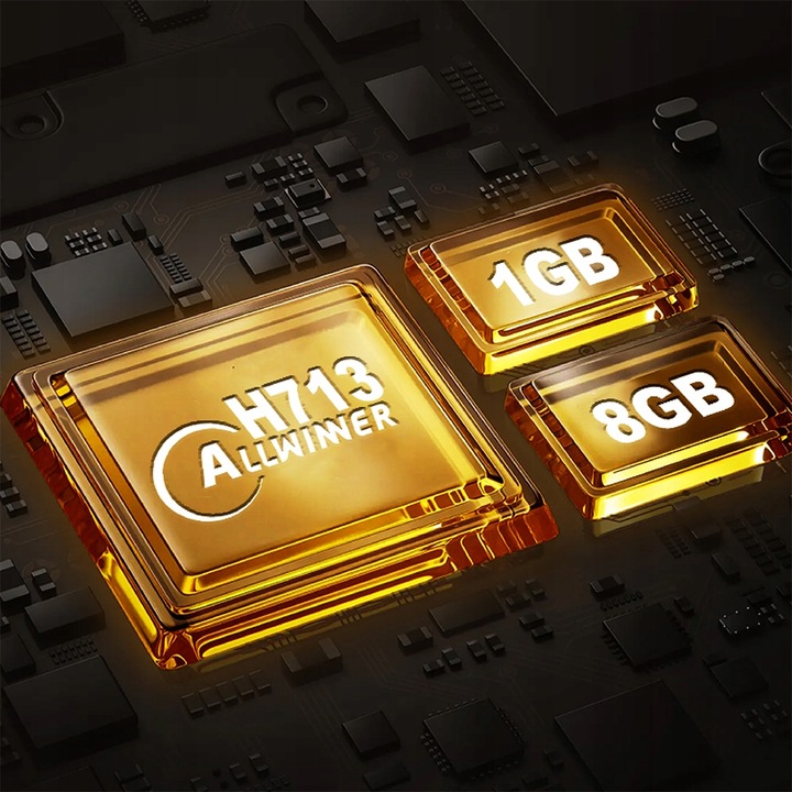 PROJEKTOR RZUTNIK AKUMULATOR PRZENOŚNY OBROTOWY LED MOBILNY SMART TV +HDMI