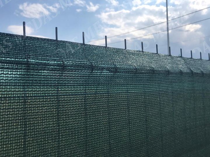 SIATKA CIENIUJĄCA 1,2x10m MASKUJĄCA 90% OSŁONA MATA NA OGRODZENIE PŁOT