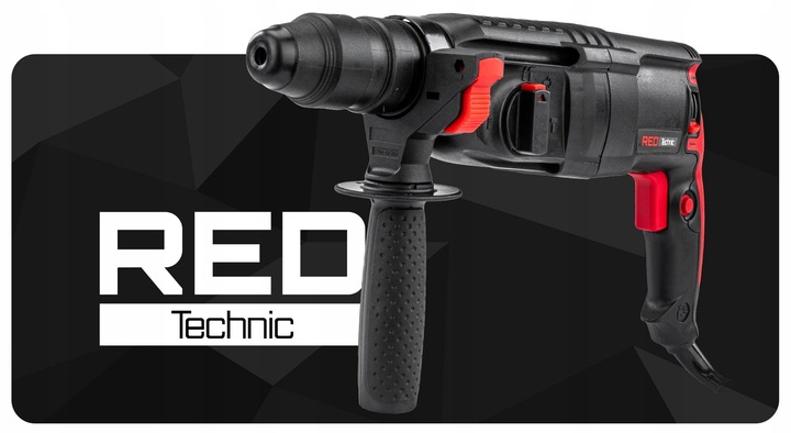 MŁOTOWIERTARKA MŁOT UDAROWY WIERTARKA UDAROWA SDS+ 2600W 4J WALIZKA