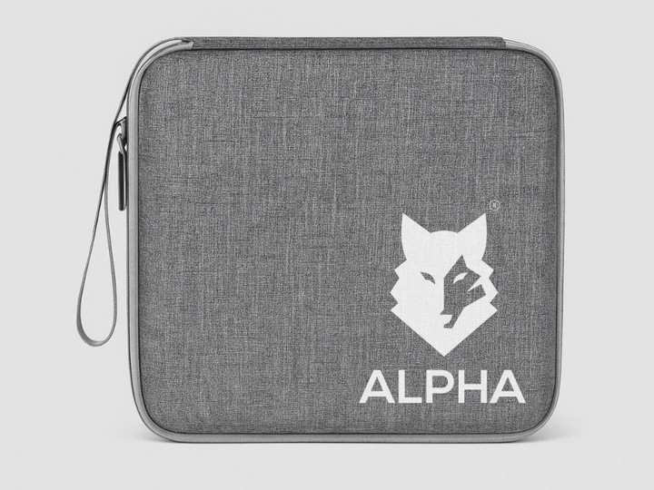 Pistolet do Masażu Alpha Pro TRYB AI 3x2000 mAh - Masażer do Pleców i Ciała