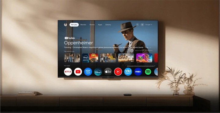 Xiaomi smart TV Box S 3 Generacji 4K UHD 32GB Wi-Fi 6 Google TV