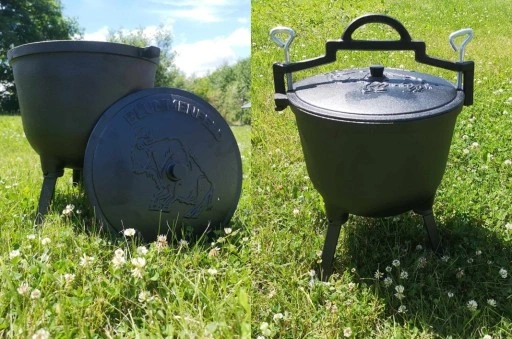 KOCIOŁEK ŻELIWNY EMALIOWANY BLUMMENFELD 10L