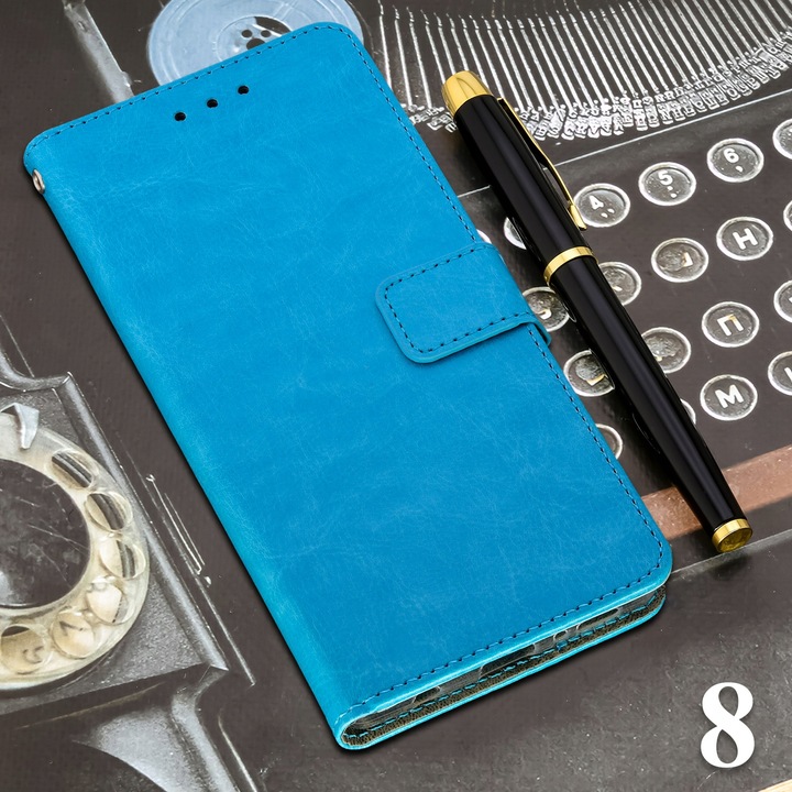 Etui do Infinix Smart 8 / Hot 40i Portfel Vintage Book Case Kolory + SZKŁO