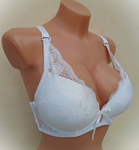 Biweier / biustonosz z dużym push- up koronkowy 90/95D kolory 86004