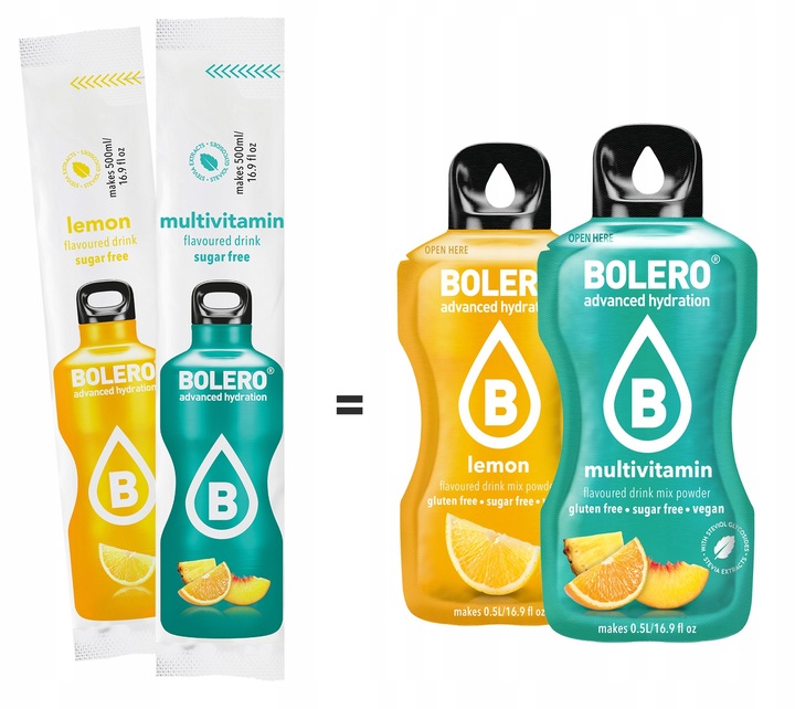 BOLERO MIX WSZYSTKICH 74 SMAKÓW | Napój Bez Cukru