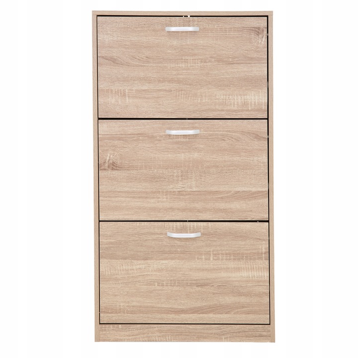 SZAFKA na buty regał 3 KOMORY OBUWIE komoda pojemna do przedpokoju