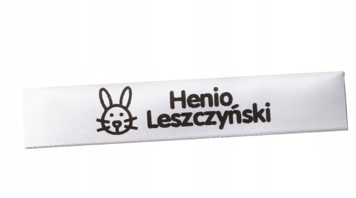 WSZYWKI IMIENNE METKI IMIENNE SATYNA DELUXE