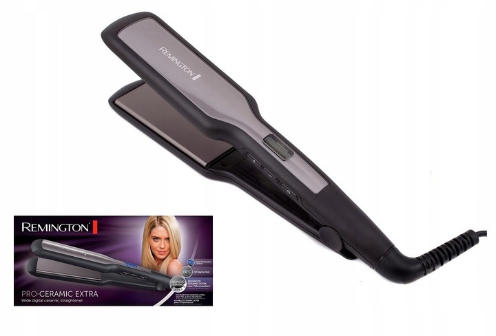 Ceramiczna PROSTOWNICA do Włosów REMINGTON Regulacja Temp S5525