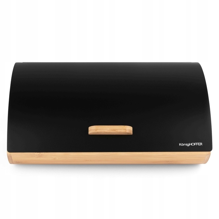 Zestaw CHLEBAK BAMBUSOWY + 3x Puszka KAWA HERBATA CZARNY Konighoffer Cosmic