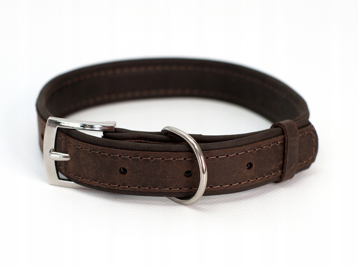 Obroża dla psa z identyfikatorem DBrown rozmiar M