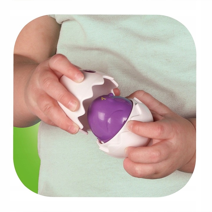 TOMY WESOŁE JAJECZKA JAJKA Z DŹWIĘKIEM sorter dla malucha