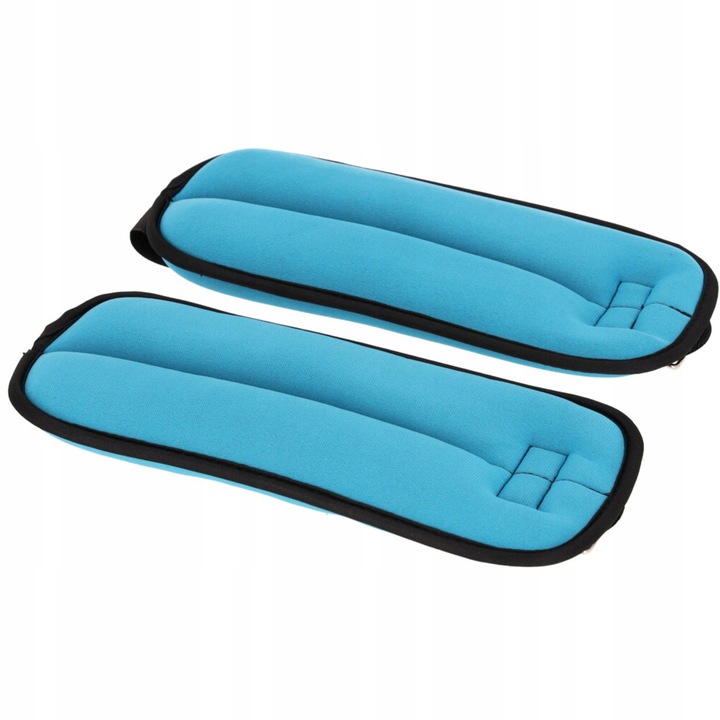 OBCIĄŻNIKI NA RĘCE NOGI NADGARSTKI CIĘŻARKI DO ĆWICZENIA RZEP 2X1 KG ZESTAW