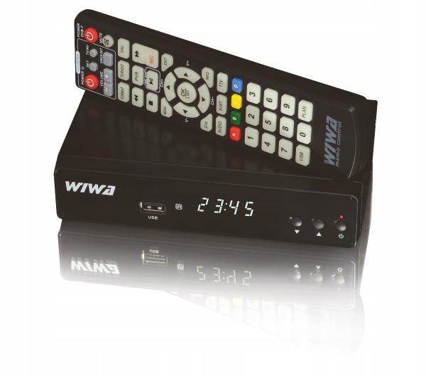 Tuner Dekoder WIWA MAXX DVB T2 H.265 HEVEC TV Telewizji Naziemnej