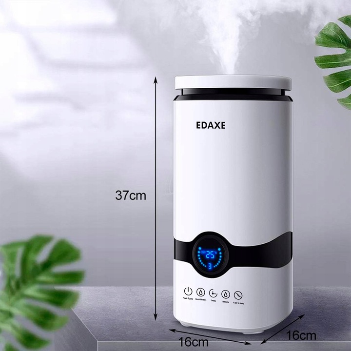 NAWILŻACZ POWIETRZA ULTRADŹWIĘKOWY AUTOMATYCZNY AROMATERAPIA DYFUZOR