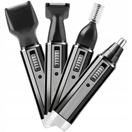 MASZYNKA TRYMER 4W1 DO WŁOSÓW BRODY NOSA BRWI