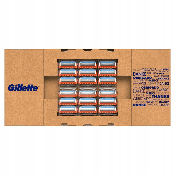 Gillette Fusion5 wkłady do golenia dla mężczyzn, 18 sztuk