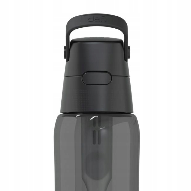 BUTELKA FILTRUJĄCA DAFI SOLID 0,7l CZARNA BARWIONA FITMANIA + SZCZOTKA