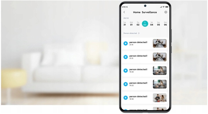 XIAOMI SMART CAMERA C200 KAMERA OBROTOWA IP FULL HD 1080P