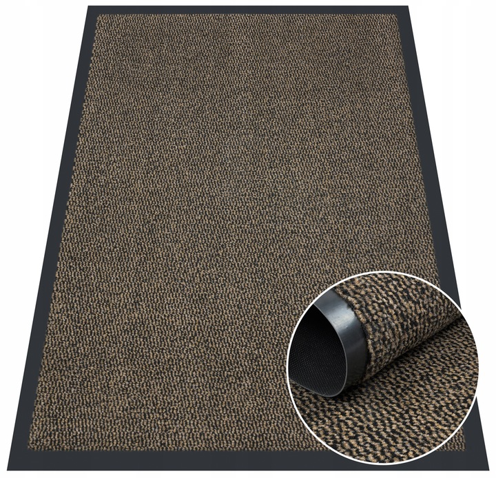 WYCIERACZKA POD DRZWI ZEWNĘTRZNA WEJŚCIOWA 80x120 DUŻA MATA DO BUTÓW