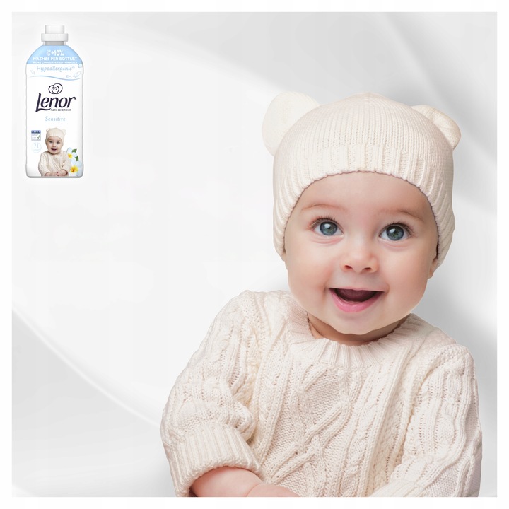 Lenor Sensitive Płyn do płukania tkanin, 6x1,492L