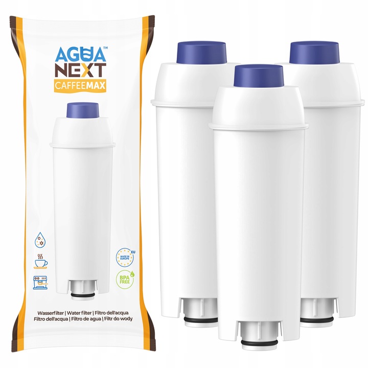 3x filtr wody Agua Next do ekspresu Delonghi ECAM Magnifica Eletta