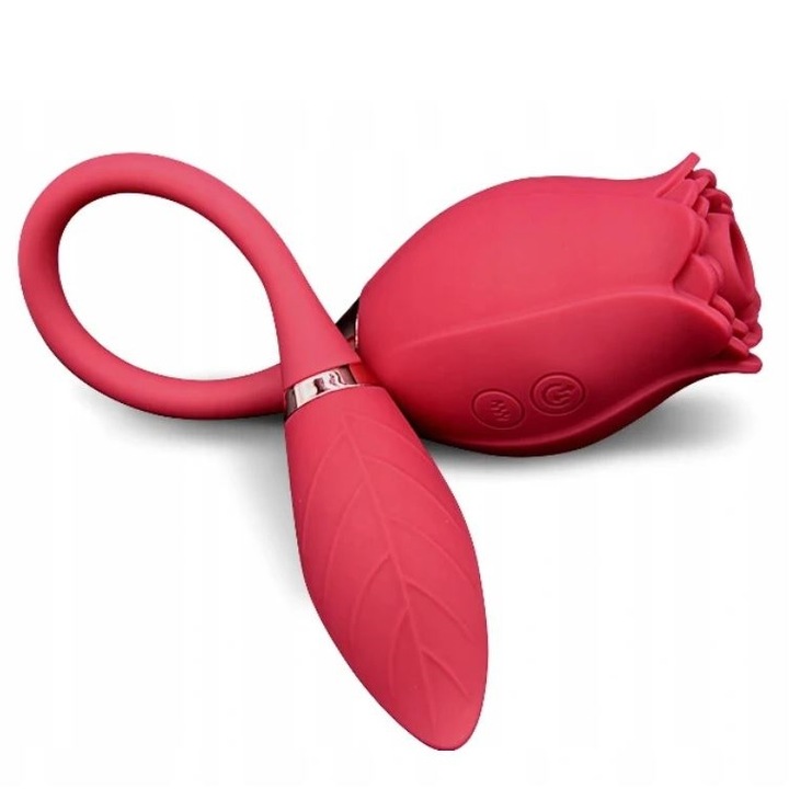 Powietrzny Wibrator Damski Stymulator Ssący Róża