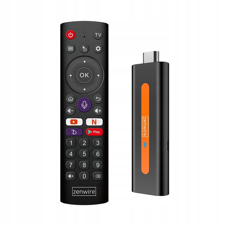 Odtwarzacz Multimedialny Przystawka Android 14 Smart TV Stick Box WiFi