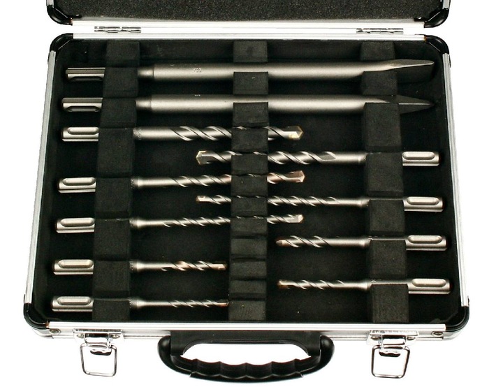 ZESTAW 11 WIERTEŁ i DŁUT SDS-Plus BOSCH w walizce