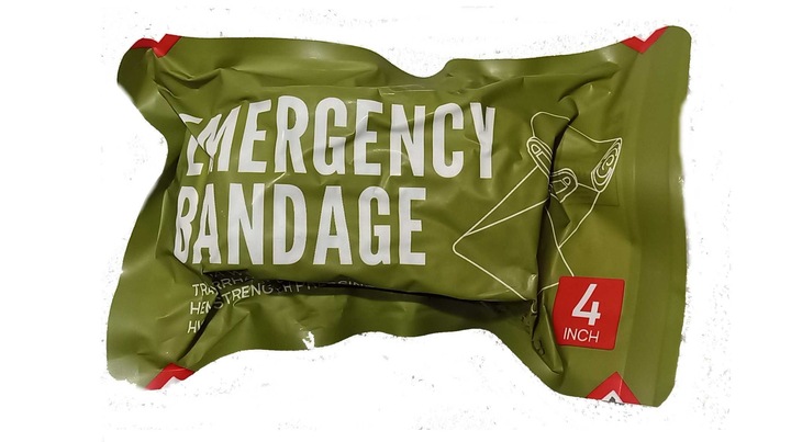 Opatrunek osobisty wojskowy izraelski 10 x 4,5m podwójne opakowanie