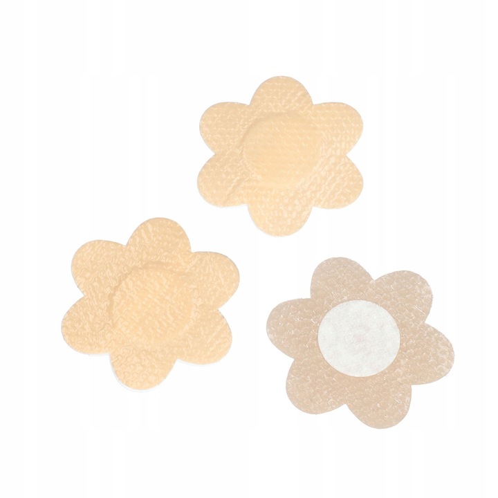 TAŚMA DO PODTRZYMYWANIA BIUSTU 5CM x 5M + 6 NASUTNIKÓW TAPE BEŻOWY CIELISTY