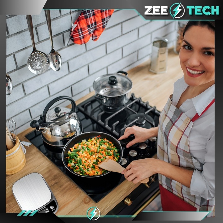 WAGA KUCHENNA ELEKTRONICZNA PRECYZYJNA 1 g | 5 kg TARA JUBILERSKA +