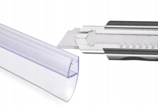 Uszczelka do kabiny prysznicowej piórko 8mm 200cm