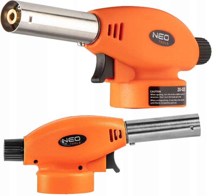 NEO PALNIK GAZOWY NAKRĘCANY DO LUTOWANIA Z ZAPŁONEM PIEZO 1,3 KW 20-025