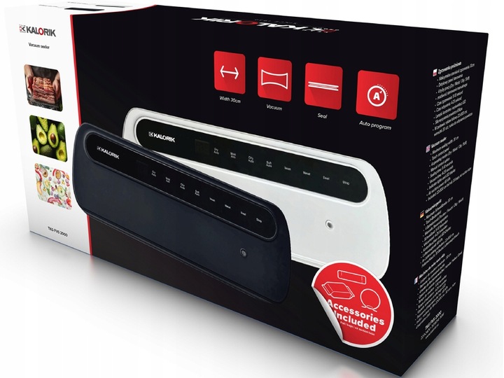 ZGRZEWARKA PRÓŻNIOWA DO ŻYWNOŚCI PAKOWARKA 110W ZESTAW WORKÓW XXL