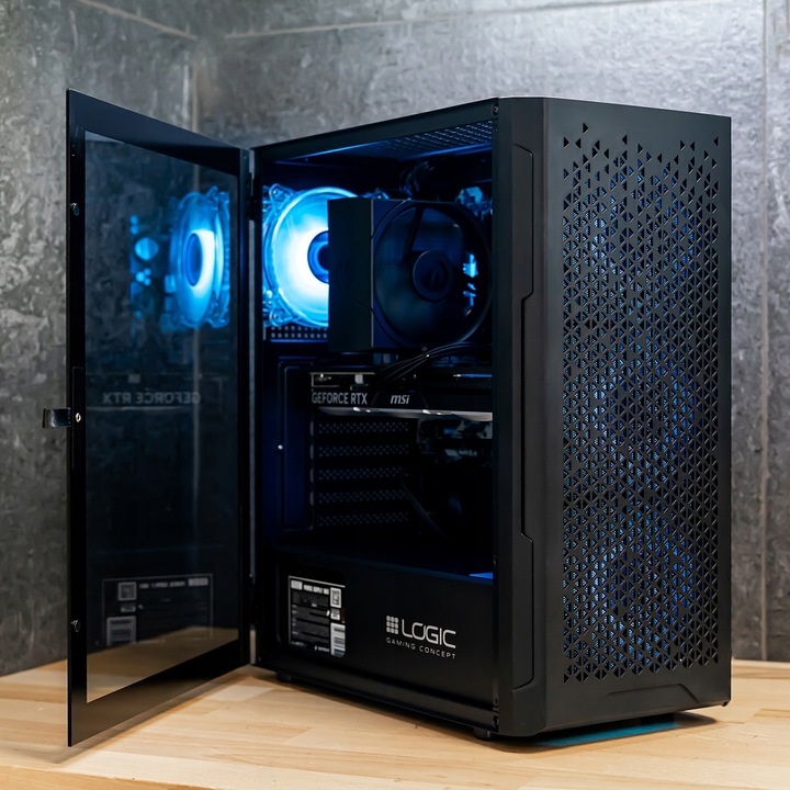 KOMPUTER DO GIER GAMINGOWY Ryzen 7 RTX 4060 TI 1TB SSD 32GB RAM ARGB WIN 11