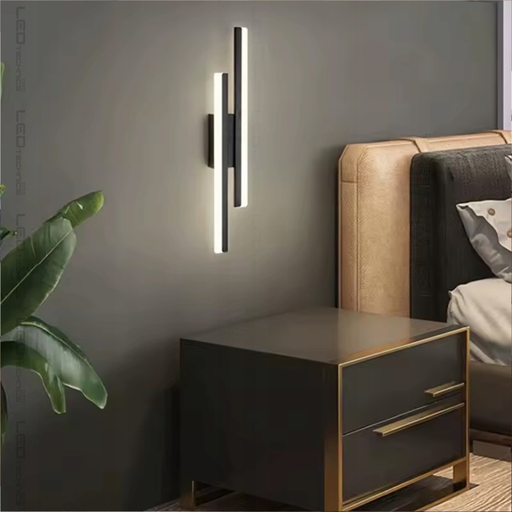 Lampa ścienna elewacyjna ogrodowa kinkiet zewnętrzny 18W LED CCD 40cm