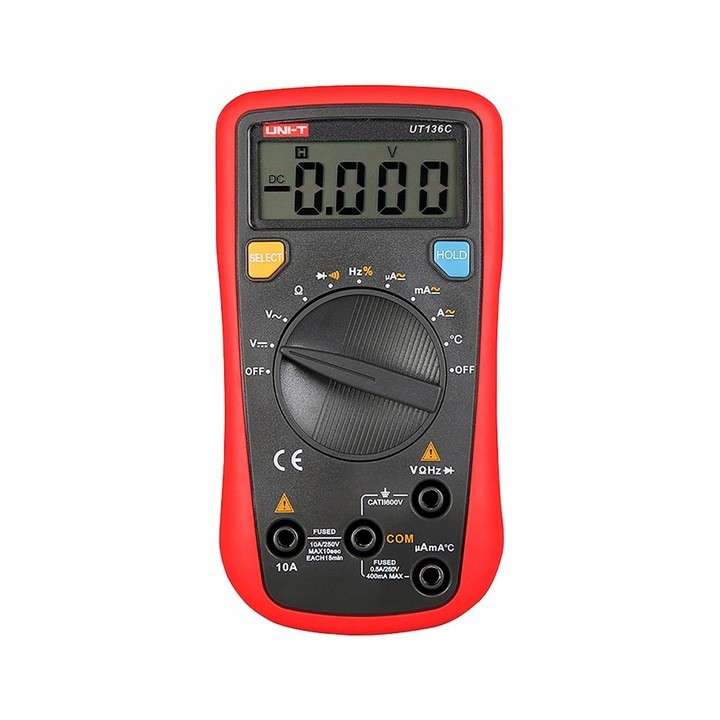 Miernik uniwersalny UT136C+