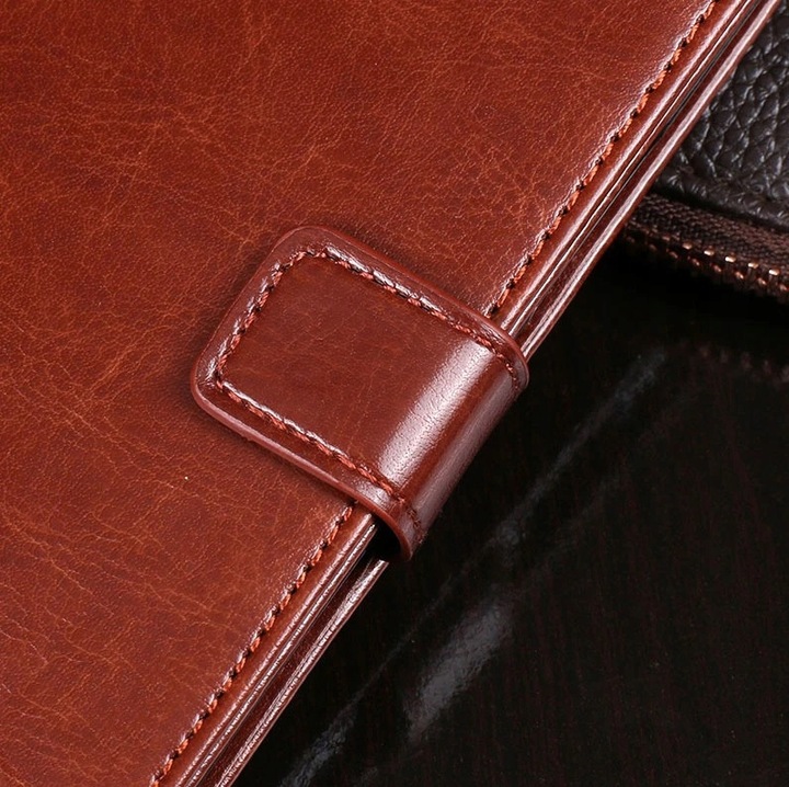 Etui Portfel Skórzany do SAMSUNG GALAXY S20 FE / S20 FE 5G +Szkło Hartowane