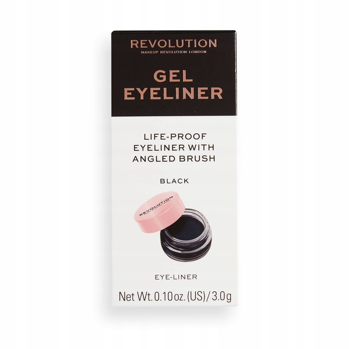 REVOLUTION Eyeliner Gel Pot With Brush