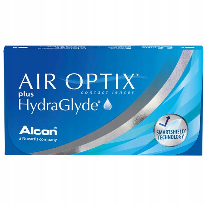 Soczewki AIR OPTIX PLUS HYDRAGLYDE 6szt moc -3,75